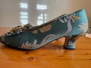 Traje Fallera Artesano + zapatos  Moncada 1977