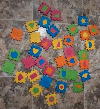 Figuras de goma EVA para niños