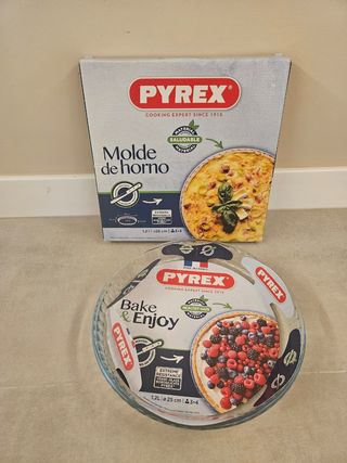 Molde Horno Pyrex Vidrio 1.2L Ø25cm
Nuevo