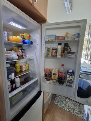 Nevera Cecotec Blanca 180x54x54