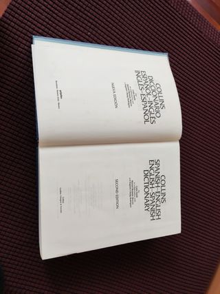 Diccionario collins ingles-españolespañol-ingles