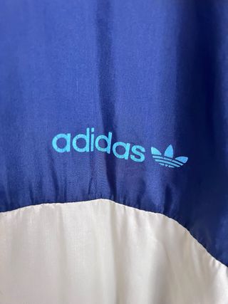 Chaqueta chándal vintage Adidas con capucha t. S