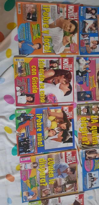 Revistas de Telenovela. Rebeca en portada