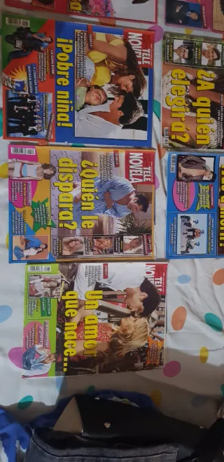 Revistas de Telenovela. Rebeca en portada