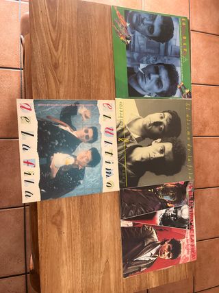 4 discos de vinilo: El último de la Fila.