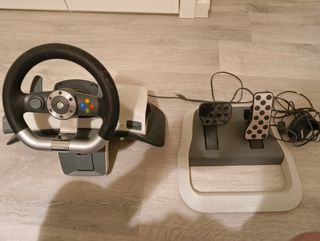 Volante Xbox 360 con Pedales