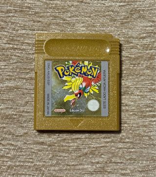 Pokemon Oro Game Boy Edición Española