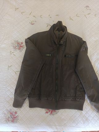 Cazadora Thomas Burberry Marrón y verde oscuro