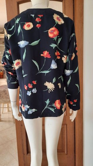 Blazer elegante floreale