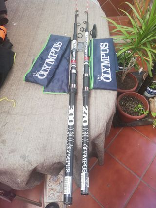 Cañas de pescar Olympus Track Power 300 y 270