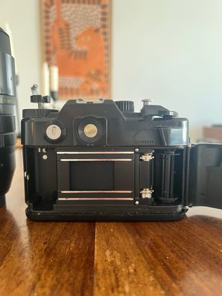 Zenit 122 Cámara Analógica Negra con 2 objetivos.