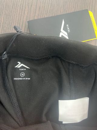 Leggings TERMICOS deportivos Tenth negros Talla10