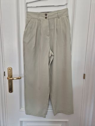 Conjunto Camisa y Pantalón Verde Claro