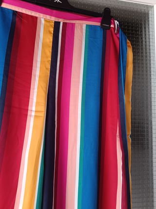Pantalones rayas satén talla 48/4XL NUEVOS