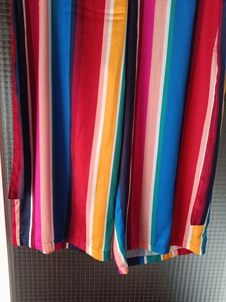 Pantalones rayas satén talla 48/4XL NUEVOS