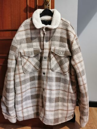 Cazadora/Sobrecamisa de cuadros hombre
