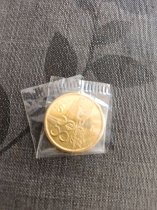 Moneda Olimpiadas Seúl 1988
