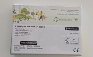 Carte da gioco poker scala Eni Cartamundi