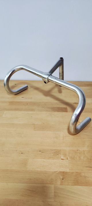 Manillar y potencia clásica bicicleta