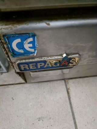 Plancha de gas profesional