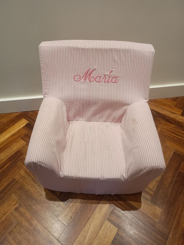 Sillón infantil personalizado María