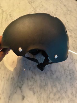 Casco Bicicleta/Skate Oxelo Negro