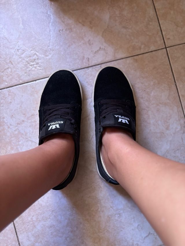 Zapatillas Supra Negras
