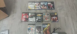 PlayStation 2 con 12 juegos, lotes