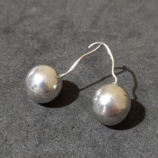 Pendiente de Plata retro