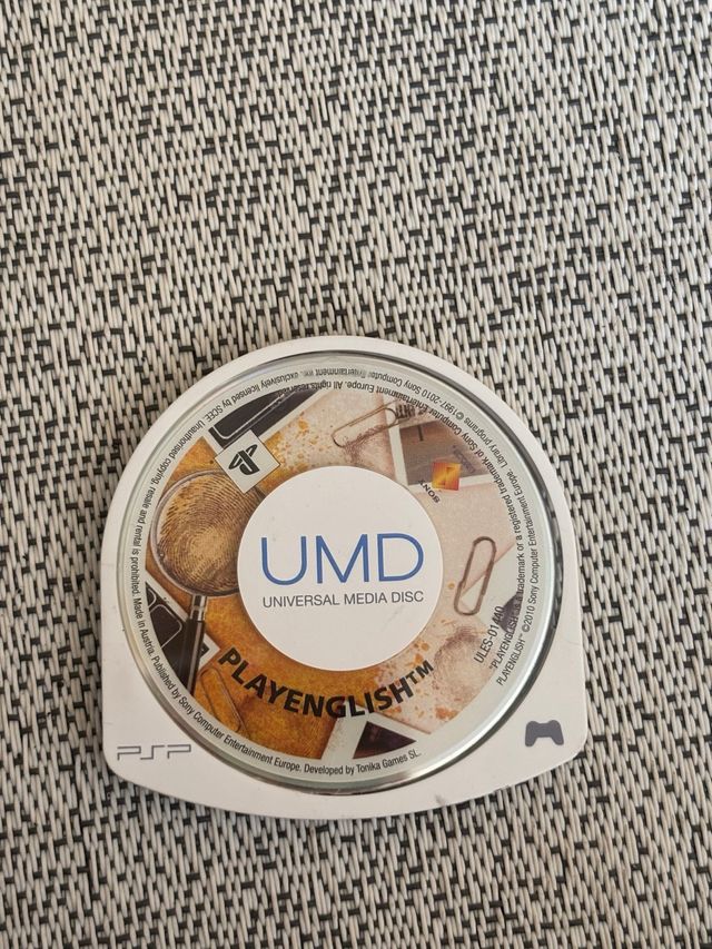 Juego PSP PlayEnglish