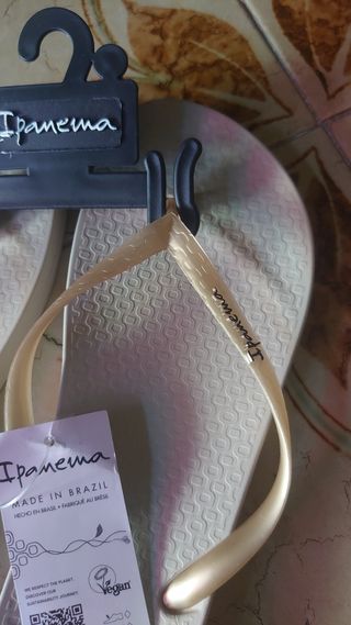 Chanclas Ipanema Beige Nuevas