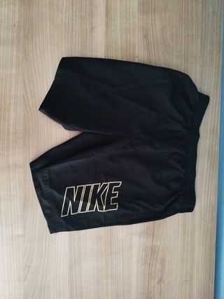 Pantalón corto Nike niño negro