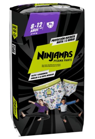 Pañales Ninjamas Talla 8-12 (9 unidades)