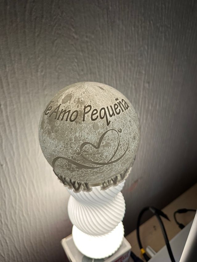 Lámpara 3D personalizada