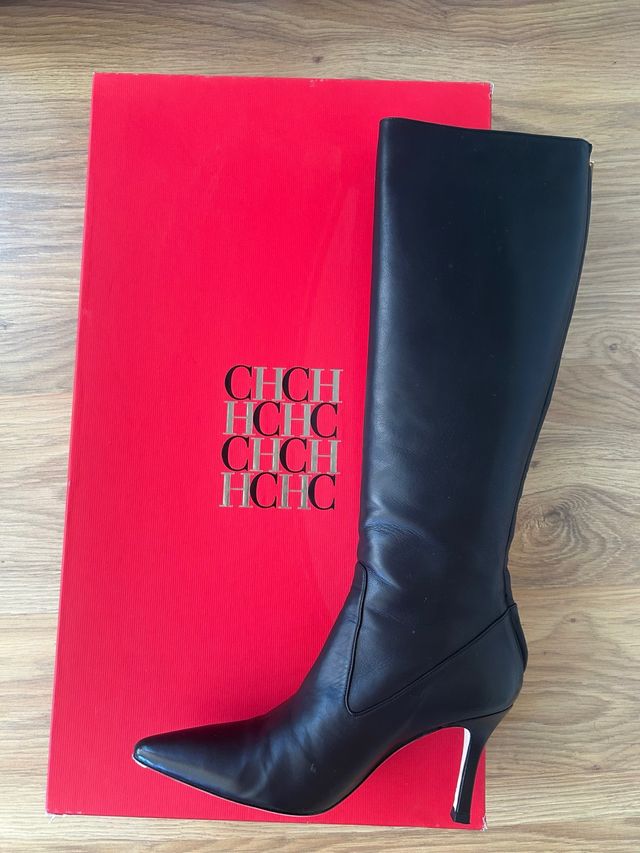 Botas de piel Carolina Herrera Talla 36
