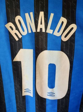 Maglia Ronaldo Inter Milan 97 98 match worn unwash