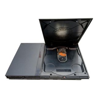 CONSOLA PS2 SLIM NEGRA + MANDO + CABLES + ACC