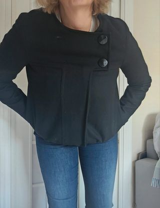 Chaqueta Lana Pepe Jeans Talla L Negra