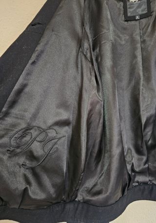 Chaqueta Lana Pepe Jeans Talla L Negra