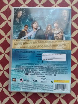 Percy Jackson y el Ladrón del Rayo. DVD.