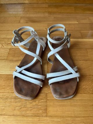 SANDALIAS PIEL 38