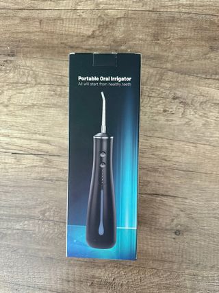 Irrigador Oral Portátil Negro