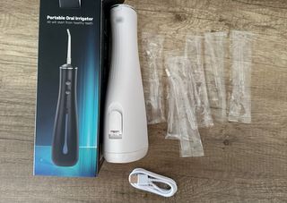Irrigador Oral Portátil Negro