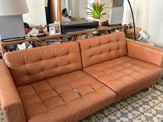 Sofá Ikea Landskrona Piel Marrón