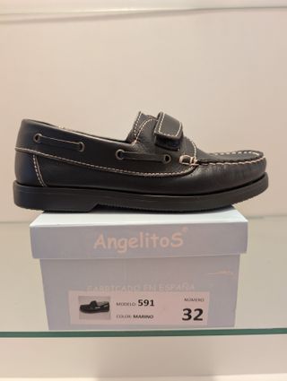 Zapatos mocasín /naúticos de piel