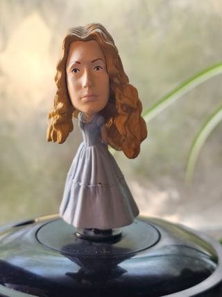 Bicchiere Alice in Wonderland con topper