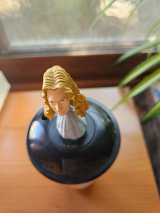 Bicchiere Alice in Wonderland con topper