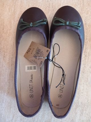 Manoletinas UNIT Shoes Marrón Talla 37