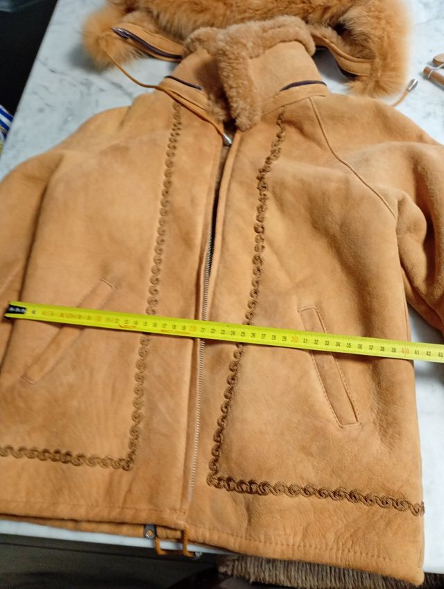 Giubbino bimba in pelle