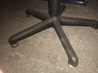 Silla de oficina azul